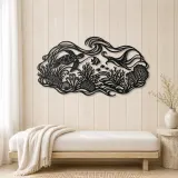 Coral Reef Rhythm Metal Wall Art | Coastal and Nautical Wall Decor - lifestyle view 5