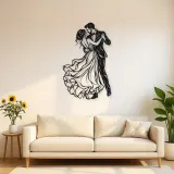 Wedding First Dance Metal Wall Art | Romantic Couple Decor