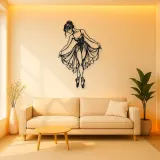 Ballet Reverence Metal Wall Art | Movement Silhouette Decor
