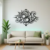 Balance of Opposites Metal Wall Art | Modern Abstract Metal Decor