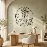 Wedding First Dance Metal Wall Art | Romantic Couple Decor - lifestyle view 4