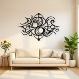 Balance of Opposites Metal Wall Art | Modern Abstract Metal Decor