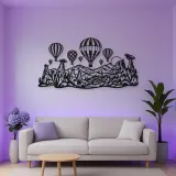 Cappadocia Balloons Metal Wall Art | Travel and City Wall Decor