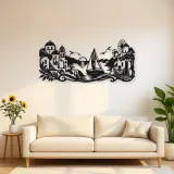Greek Island Sail Metal Wall Art | Coastal and Nautical Wall Decor