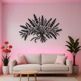 Lavender Bouquet Metal Wall Art | Botanical Metal Wall Decor