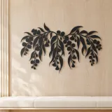 Eucalyptus Cascade Metal Wall Art | Botanical Metal Wall Decor - lifestyle view 5