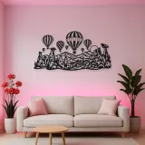Cappadocia Balloons Metal Wall Art | Travel and City Wall Decor