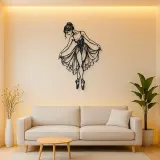 Ballet Reverence Metal Wall Art | Movement Silhouette Decor