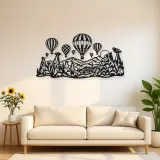 Cappadocia Balloons Metal Wall Art | Travel and City Wall Decor