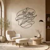 Contemporary Leap Metal Wall Art | Dance Silhouette Wall Decor - lifestyle view 5