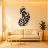 Flamenco Flow Metal Wall Art | Movement Silhouette Decor