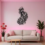 Flamenco Flow Metal Wall Art | Movement Silhouette Decor