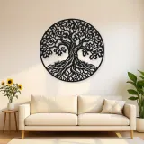 Oak Tree Strength Metal Wall Art | Botanical Metal Wall Decor