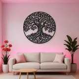 Oak Tree Strength Metal Wall Art | Botanical Metal Wall Decor