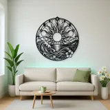 Sun and Ocean Metal Wall Art | Coastal and Nautical Wall Decor