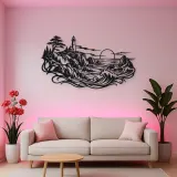 Rocky Coastal Cliffs Metal Wall Art | Coastal and Nautical Wall Decor