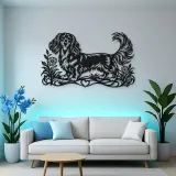 Dachshund Long Line Metal Wall Art | Pet Lover Silhouette Decor
