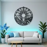 Sun and Ocean Metal Wall Art | Coastal and Nautical Wall Decor
