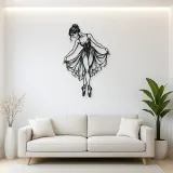 Ballet Reverence Metal Wall Art | Movement Silhouette Decor