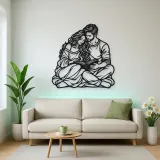 Reading Together Metal Wall Art | Cozy Home Metal Decor