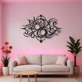 Balance of Opposites Metal Wall Art | Modern Abstract Metal Decor