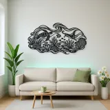 Coral Reef Rhythm Metal Wall Art | Coastal and Nautical Wall Decor