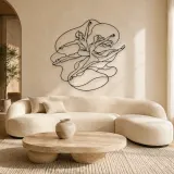 Contemporary Leap Metal Wall Art | Dance Silhouette Wall Decor - lifestyle view 3