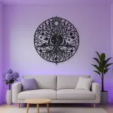 Constellation Tree Metal Wall Art | Botanical Metal Wall Decor