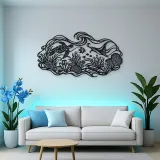 Coral Reef Rhythm Metal Wall Art | Coastal and Nautical Wall Decor