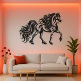 Arabian Horse Profile Metal Wall Art | Equestrian Wall Decor
