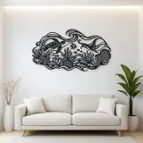 Coral Reef Rhythm Metal Wall Art | Coastal and Nautical Wall Decor
