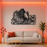 Singer Silhouette Metal Wall Art | Music Room Wall Decor