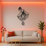 Ballet Reverence Metal Wall Art | Movement Silhouette Decor