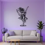 Dance of Freedom Metal Wall Art | Movement Silhouette Decor