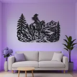 Rider on Trail Metal Wall Art | Equestrian Wall Decor