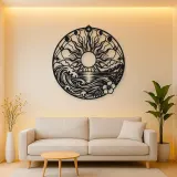 Sun and Ocean Metal Wall Art | Coastal and Nautical Wall Decor