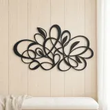 Sculptural Loop Garden Metal Wall Art | Modern Abstract Metal Decor - lifestyle view 5