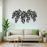 Eucalyptus Cascade Metal Wall Art | Botanical Metal Wall Decor