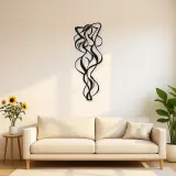 Abstract Body Curves Metal Wall Art | Modern Abstract Metal Decor