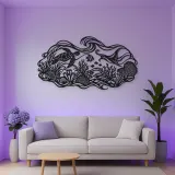 Coral Reef Rhythm Metal Wall Art | Coastal and Nautical Wall Decor