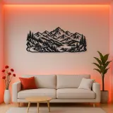 Mountain Road Journey Metal Wall Art | Travel and City Wall Decor