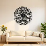 Constellation Tree Metal Wall Art | Botanical Metal Wall Decor