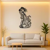Newlywed Lift Metal Wall Art | Romantic Couple Decor