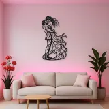 Newlywed Lift Metal Wall Art | Romantic Couple Decor