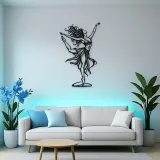 Dance of Freedom Metal Wall Art | Movement Silhouette Decor