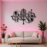 Mid-Century Arches Metal Wall Art | Modern Abstract Metal Decor