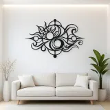 Balance of Opposites Metal Wall Art | Modern Abstract Metal Decor