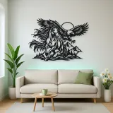 Horse and Eagle Metal Wall Art | Equestrian Wall Decor