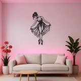 Ballet Reverence Metal Wall Art | Movement Silhouette Decor