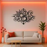 Balance of Opposites Metal Wall Art | Modern Abstract Metal Decor